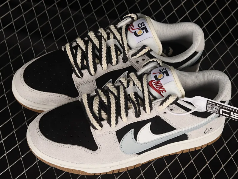 All categories Nk SB Dunk series Nk SB Dunk Low low-top sneakers Nk SB Dunk Low "85" black gray SB low-top sports and leisure sneakers DO9457-118
